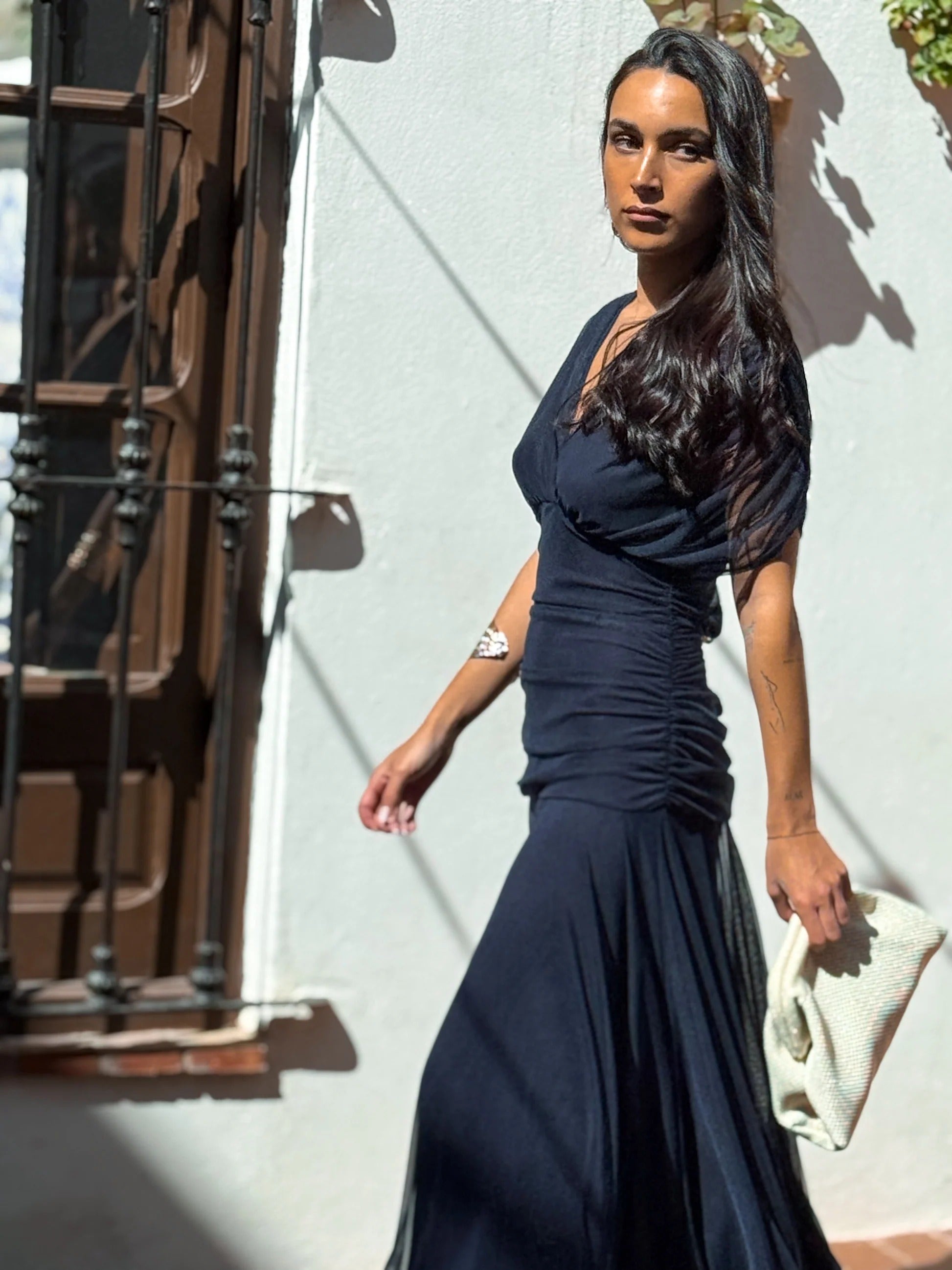 Erika Mesh Maxi Dress