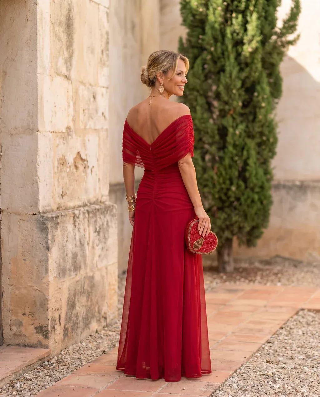 Erika Mesh Maxi Dress
