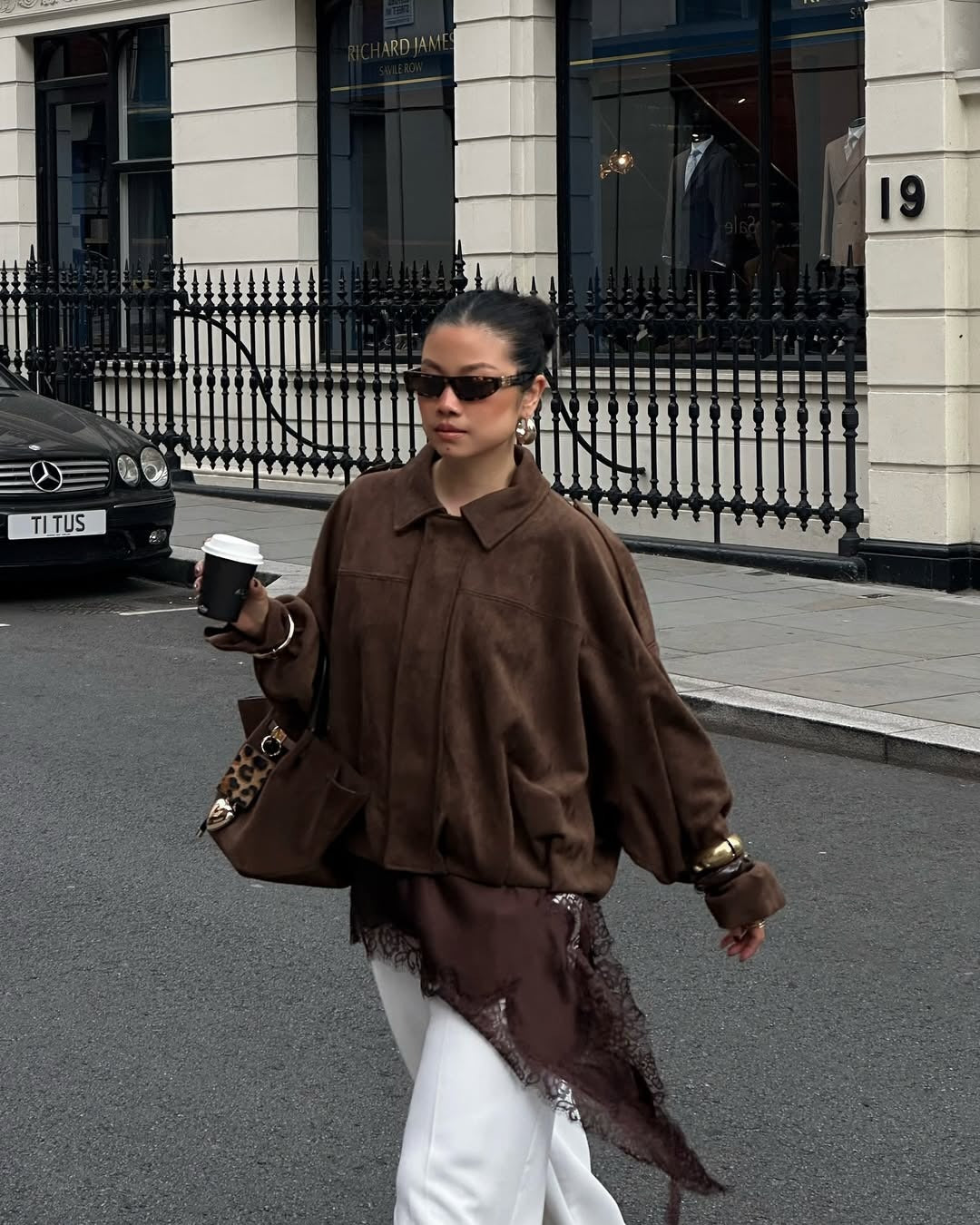Maven Suede Bomber Jacket