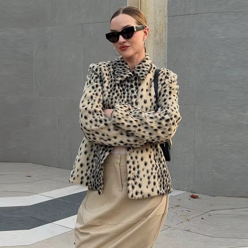 Ferryhill Faux Fur Bambi Jacket [Pre-order]
