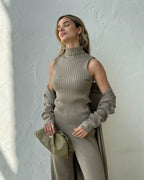 Diana Tricot Three-Piece Knit Set
