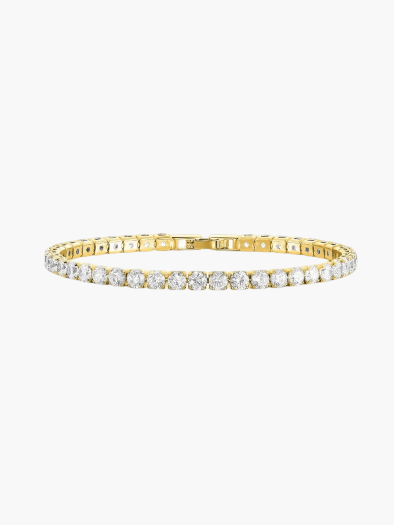 Élise Tennis Bracelet - Gold