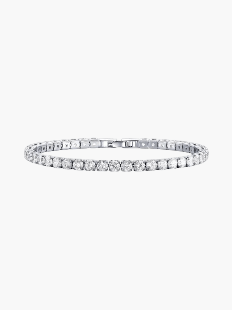 Élise Tennis Bracelet - Silver