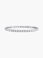 Élise Tennis Bracelet - Silver