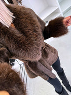 Ferryhill Belted Faux Fur Coat