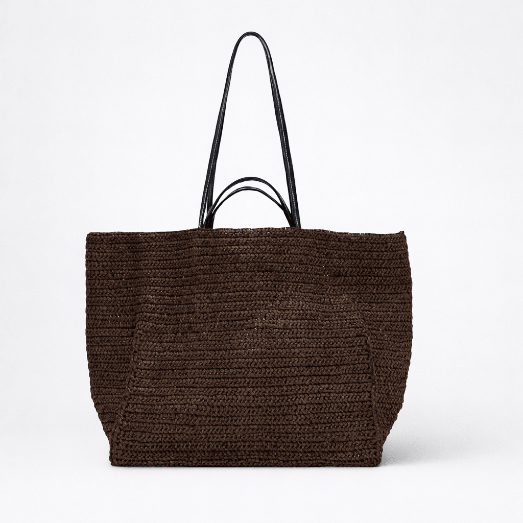 Brigitte Handwoven Straw Tote