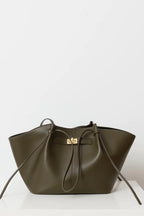 Gisèle Winged Shopper Bag - Olive