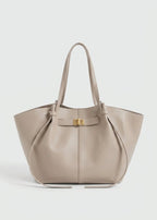 Gisèle Winged Shopper Bag - Beige