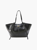 Gisèle Winged Shopper Bag - Black