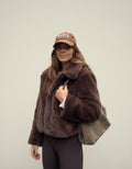 Faustine Faux-Fur Statement Jacket