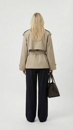 Capucine trench back