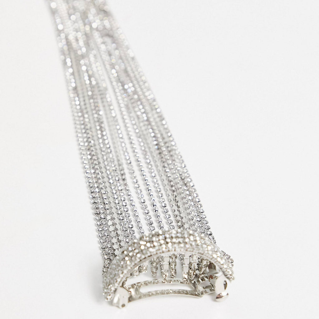Dazzle rhinestone hair clip