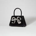 L'amor bow bag in diamante