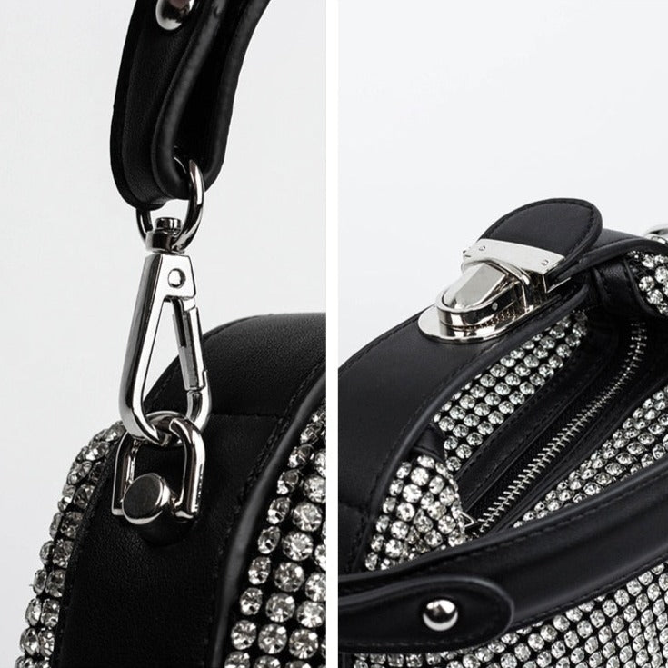 Dazzle croissant bag