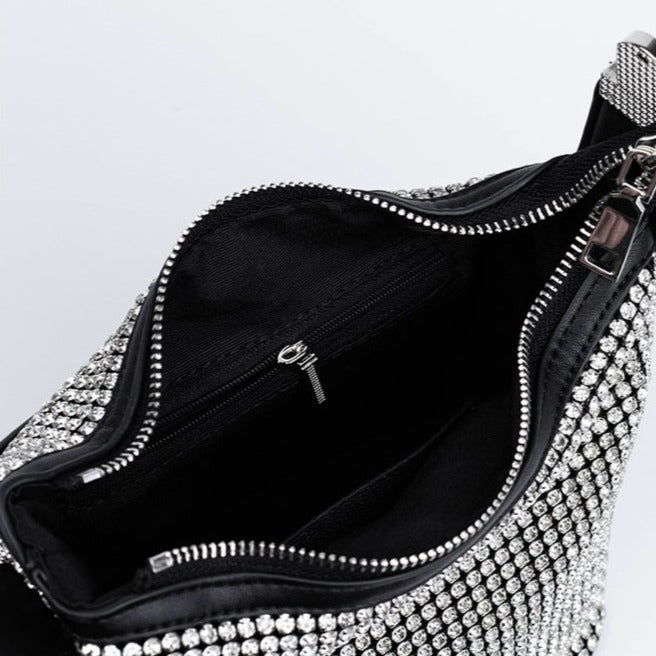 Dazzle croissant bag